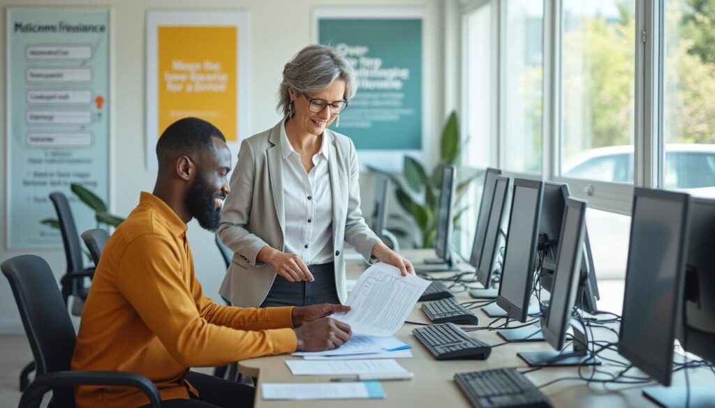 Découvrez les étapes simples pour vous inscrire à France Travail (ex-Pôle emploi) et bénéficier de l'accompagnement proposé aux demandeurs d'emploi. Suivez nos conseils pour faciliter vos démarches en ligne ou en agence.